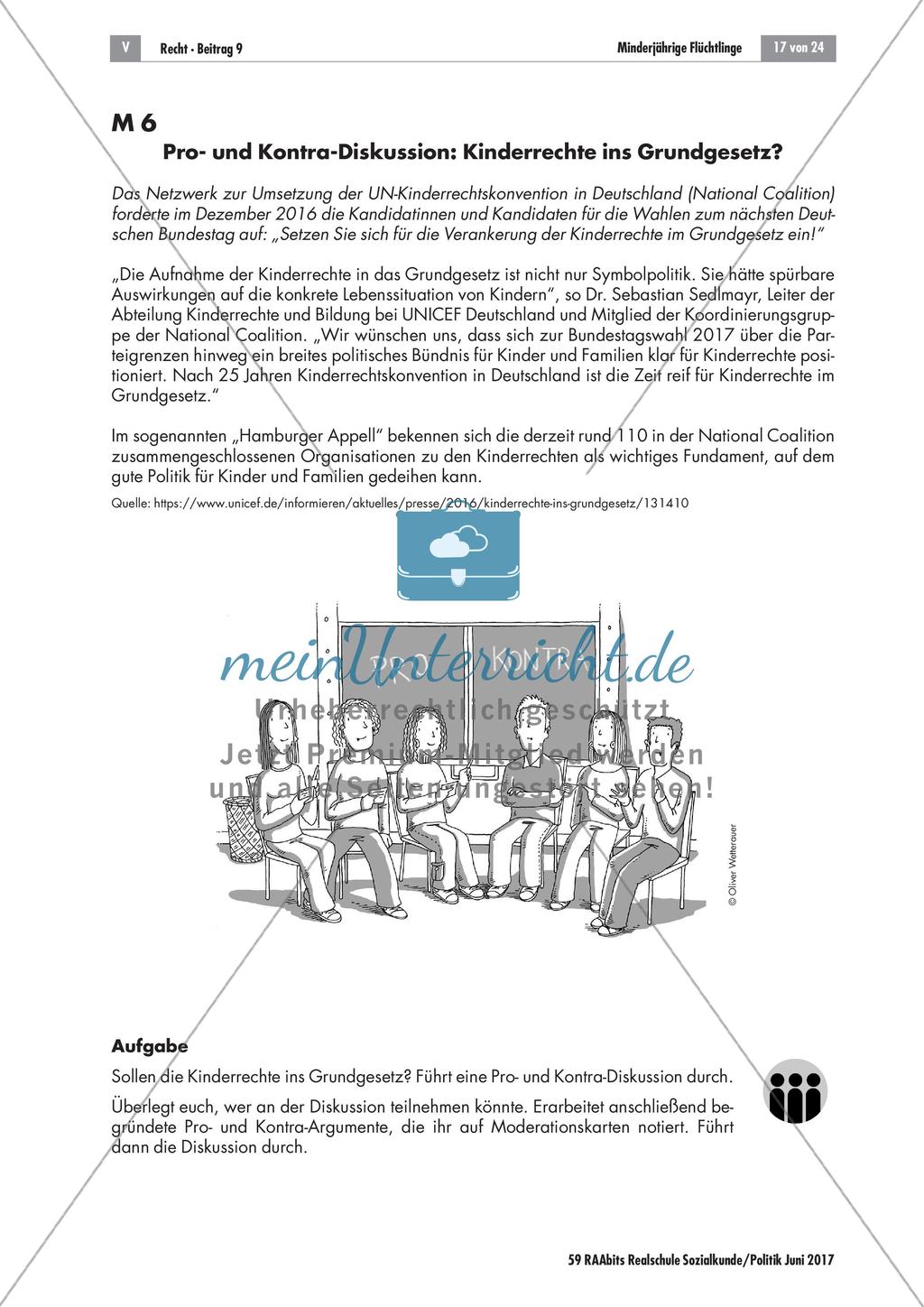 Die Situation und Rechte minderjähriger Flüchtlinge Preview 11