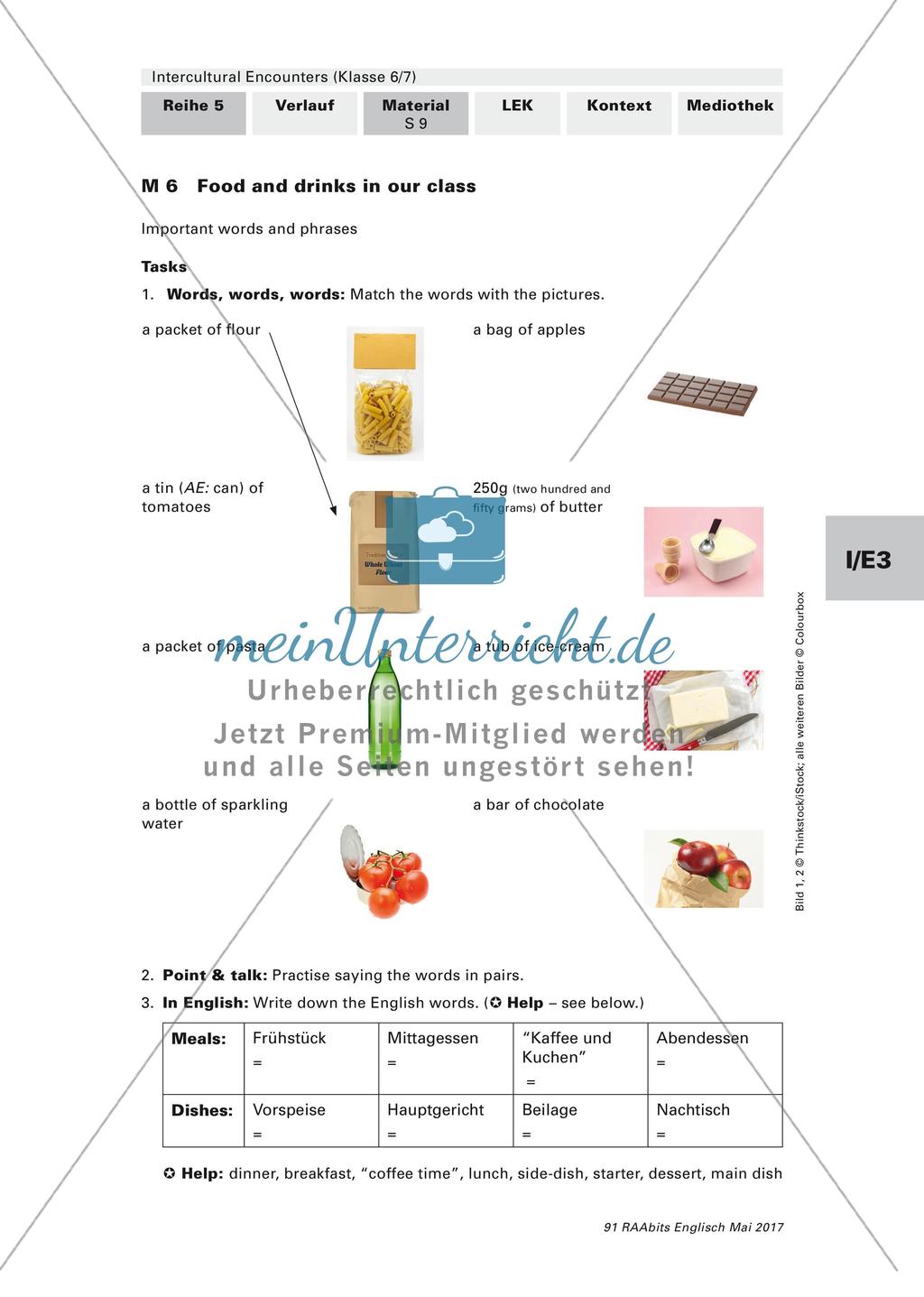 Intercultural Encounters - Eating habits Preview 2