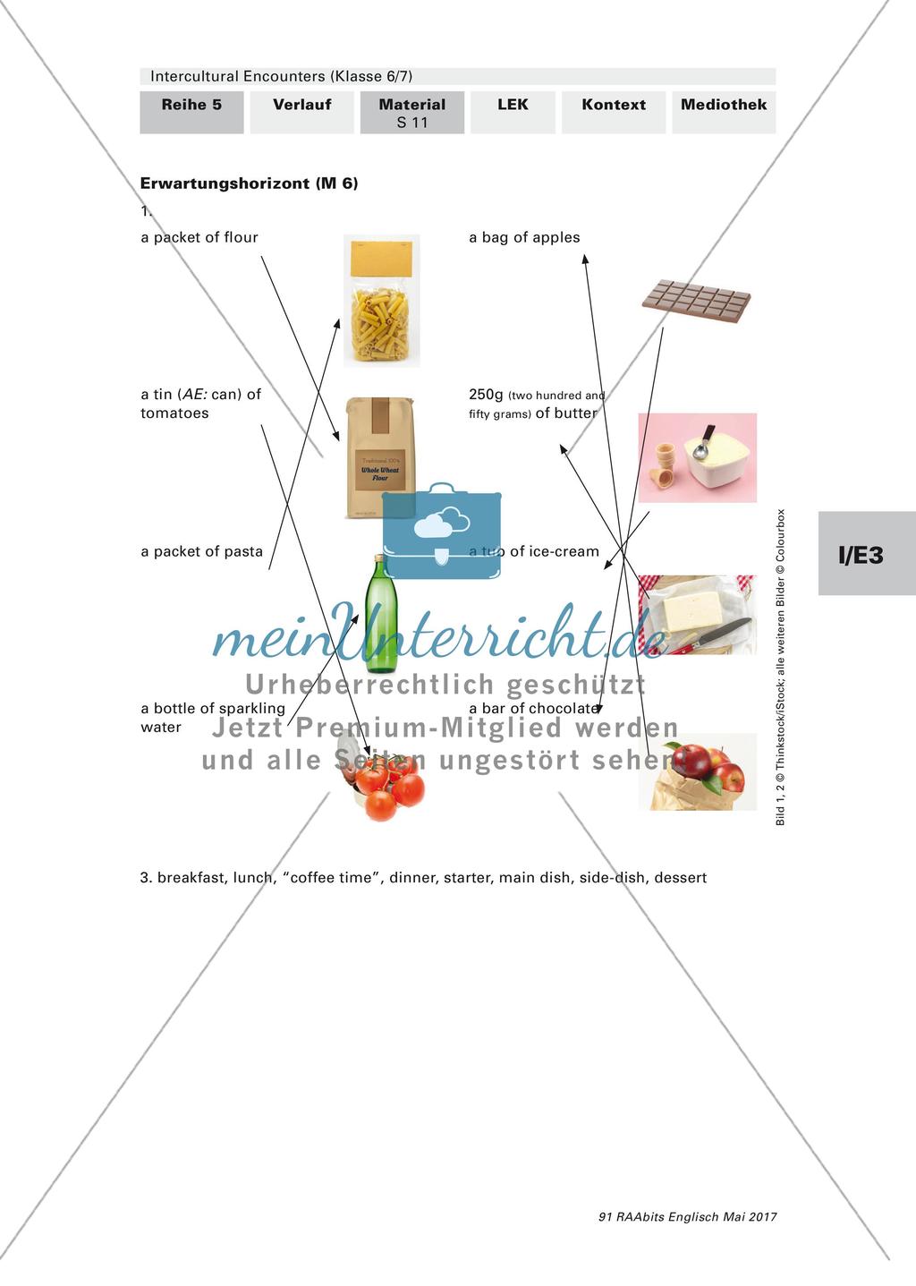Intercultural Encounters - Eating habits Preview 4