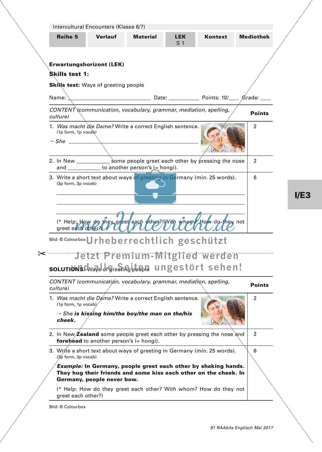Intercultural Encounters - Lernerfolgskontrolle Preview 1