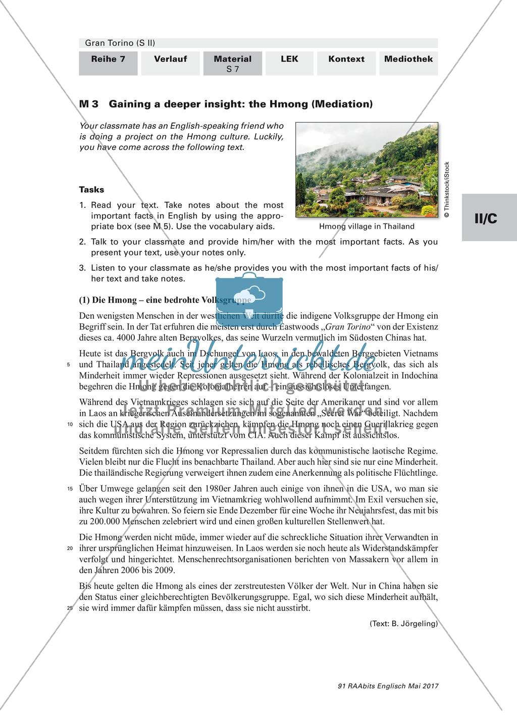 Clint Eastwood - Gran Torino: Background information about the Hmong and Highland Park Preview 2