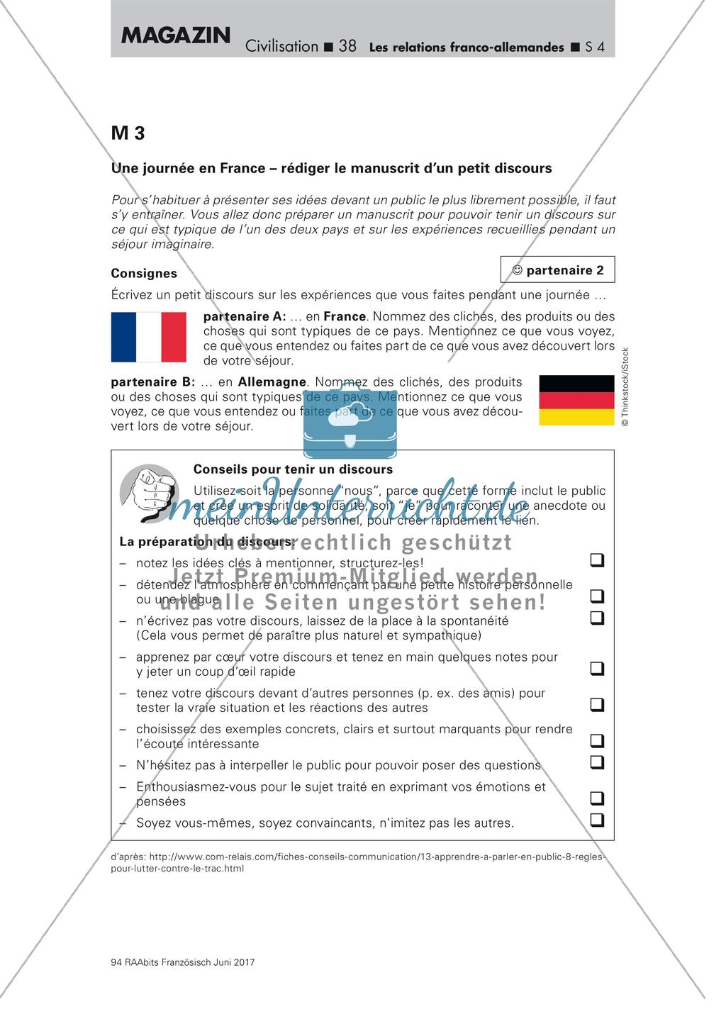 Les relations franco-allemandes - Einstieg Preview 4