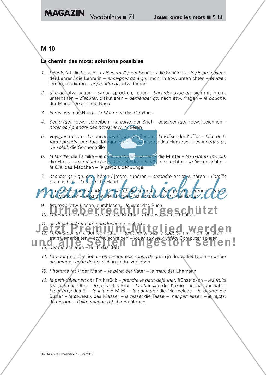 Wortschatzarbeit: Vokabelspiele Preview 14
