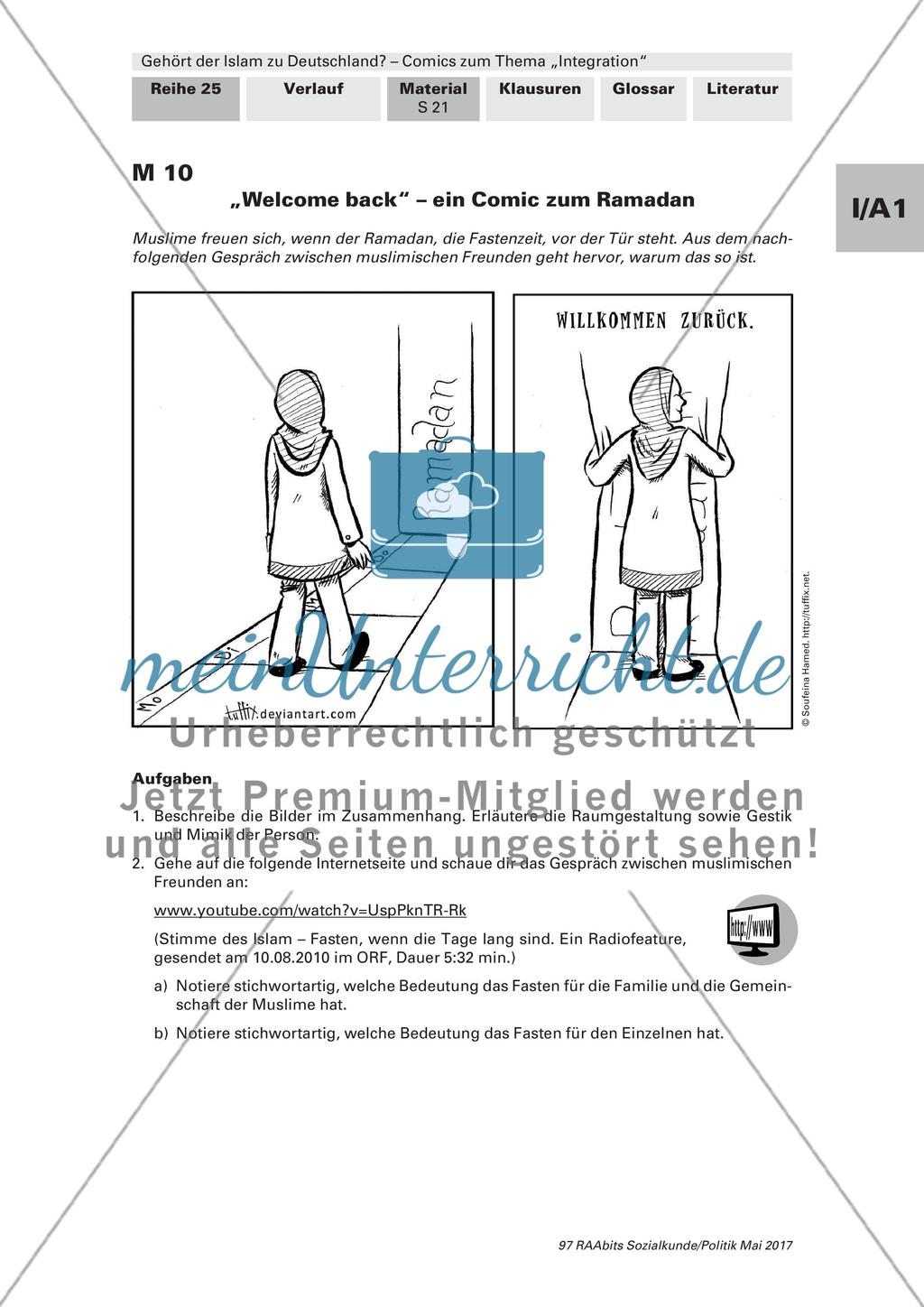 Comicrallye zum Thema