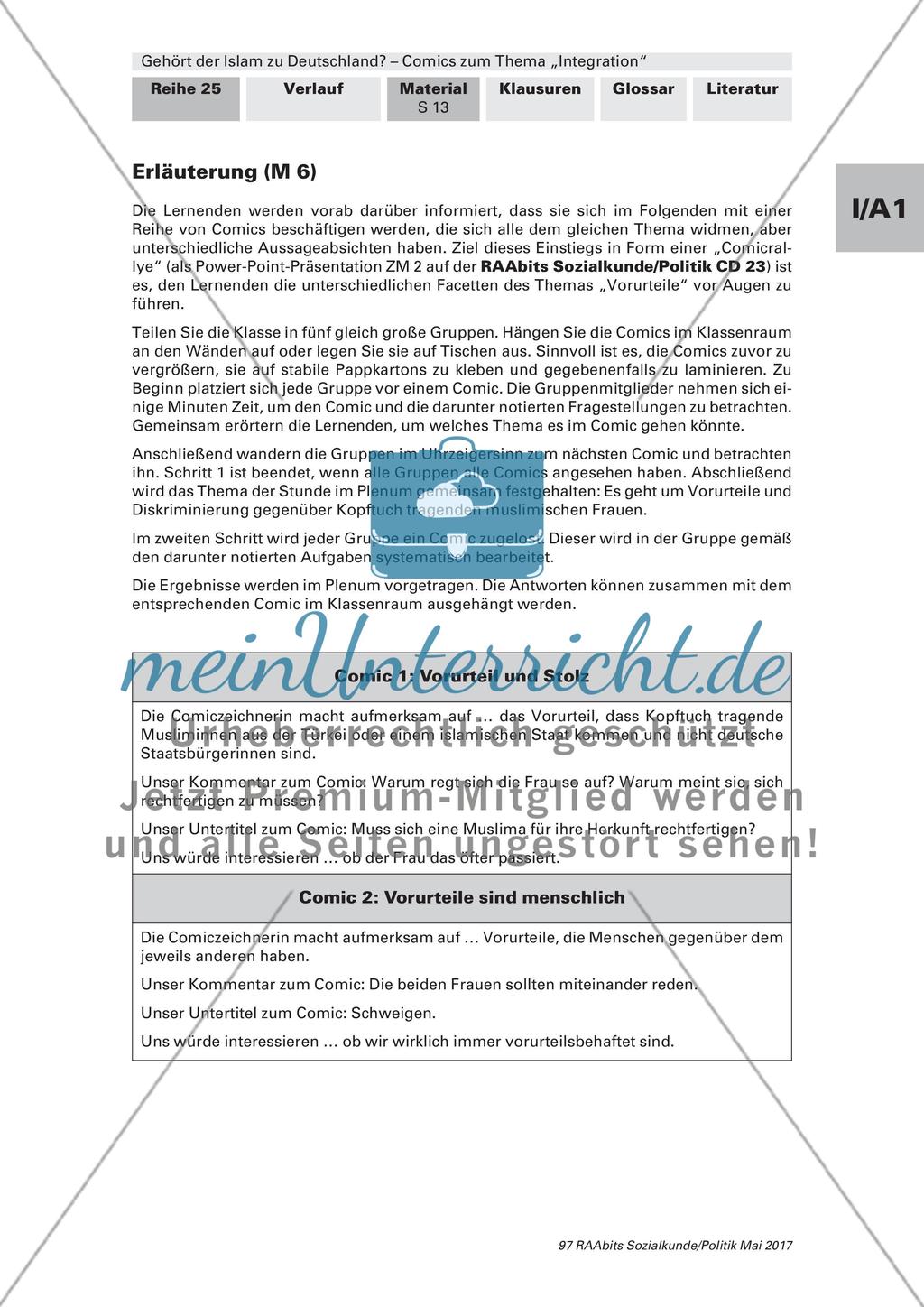 Comicrallye zum Thema