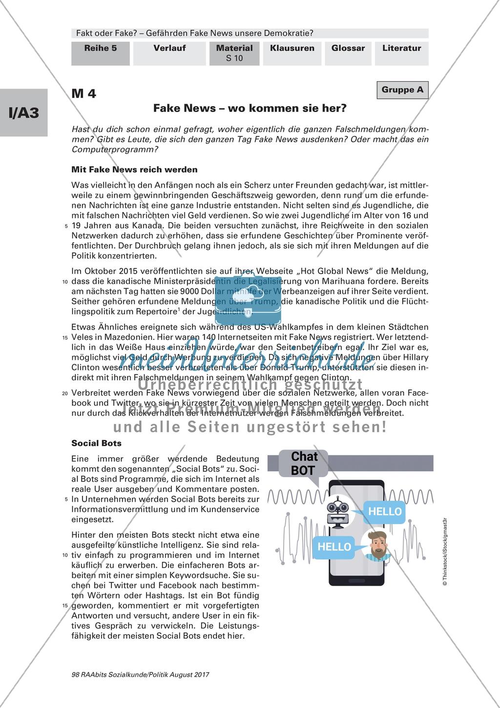 Entstehung von Fake News Preview 3