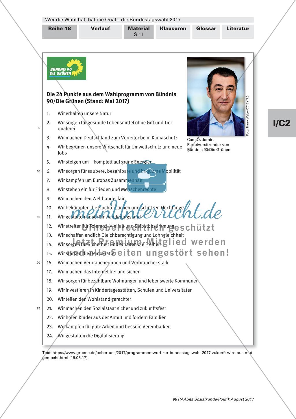 Bundestagswahl 2017: Die wichtigsten Parteien Preview 5