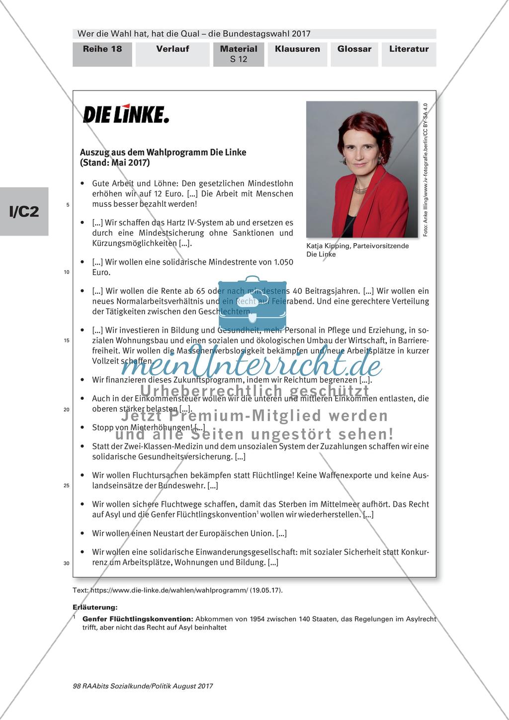 Bundestagswahl 2017: Die wichtigsten Parteien Preview 6
