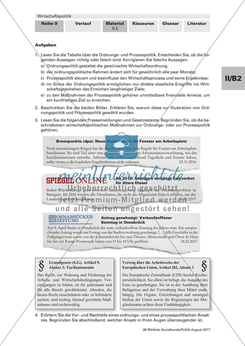 Unterschiedliche Ansätze in der Wirtschaftspolitik Preview 4