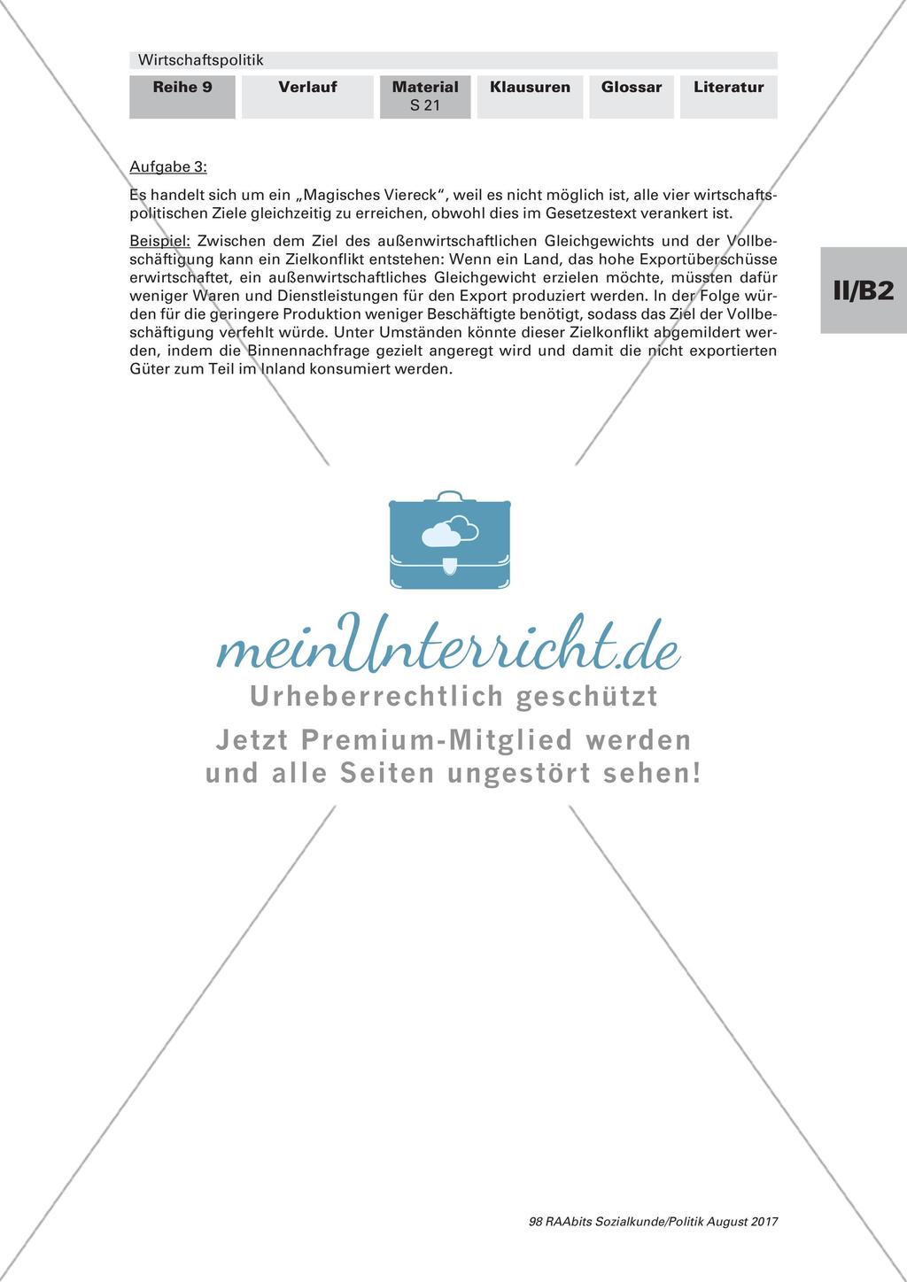 Konkrete Wirtschaftsziele der Bundesregierung Preview 4