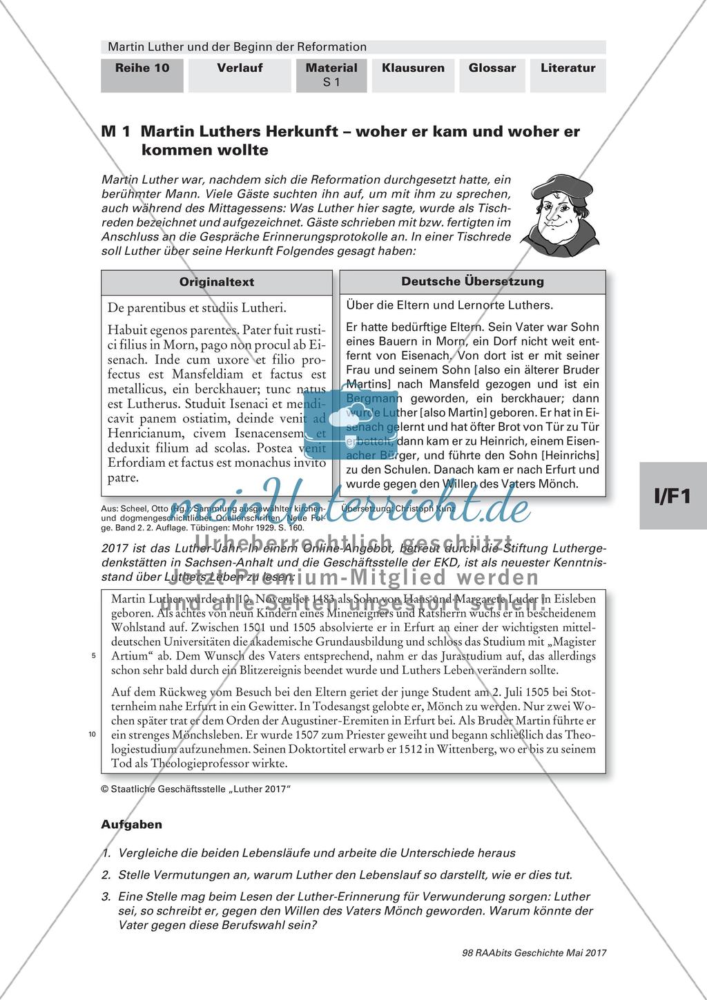 Martin Luther: Biografie Preview 1