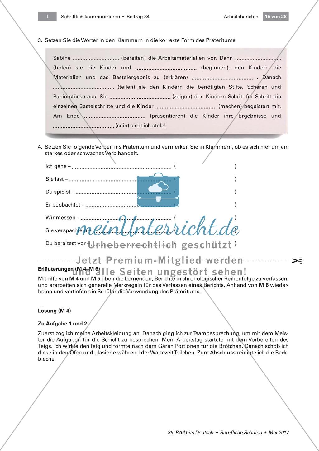 Arbeitsberichte: den Arbeitsalltag dokumentieren Preview 4