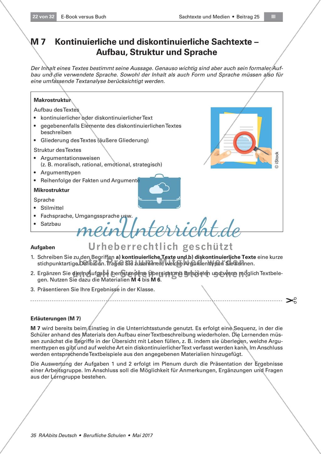 Sachtexte und Medien: Theoretische Grundlagen der Sachtextanalyse Preview 1