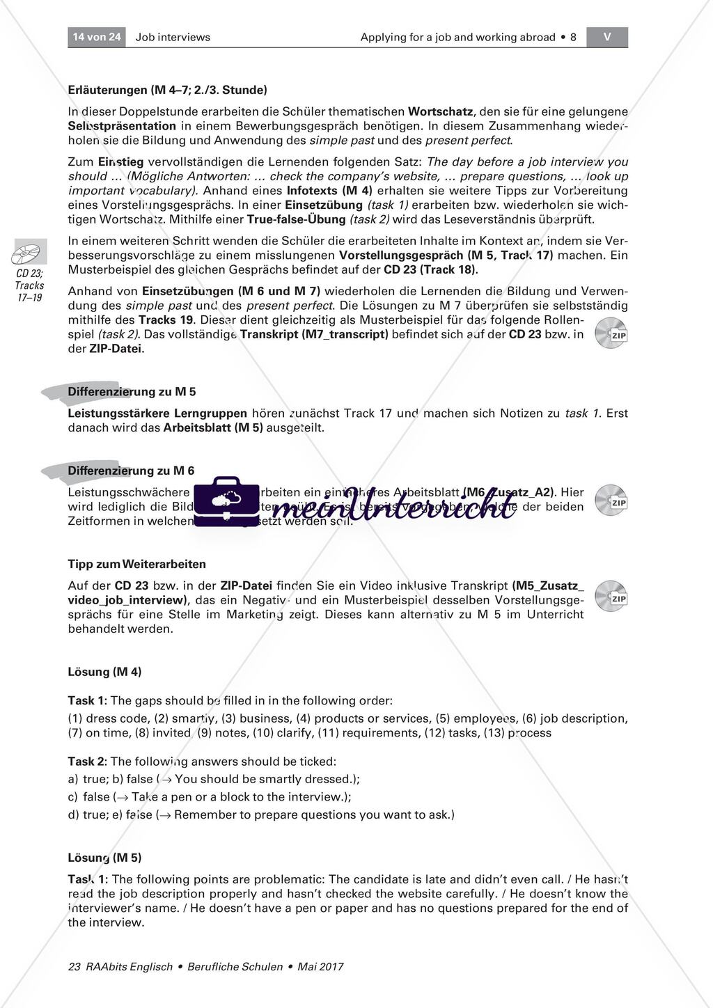 Job interview: Presenting yourself Preview 5