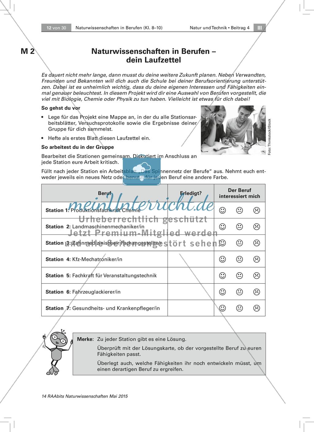 Nutzen von Biologie, Physik und Chemie in der Schule Preview 3