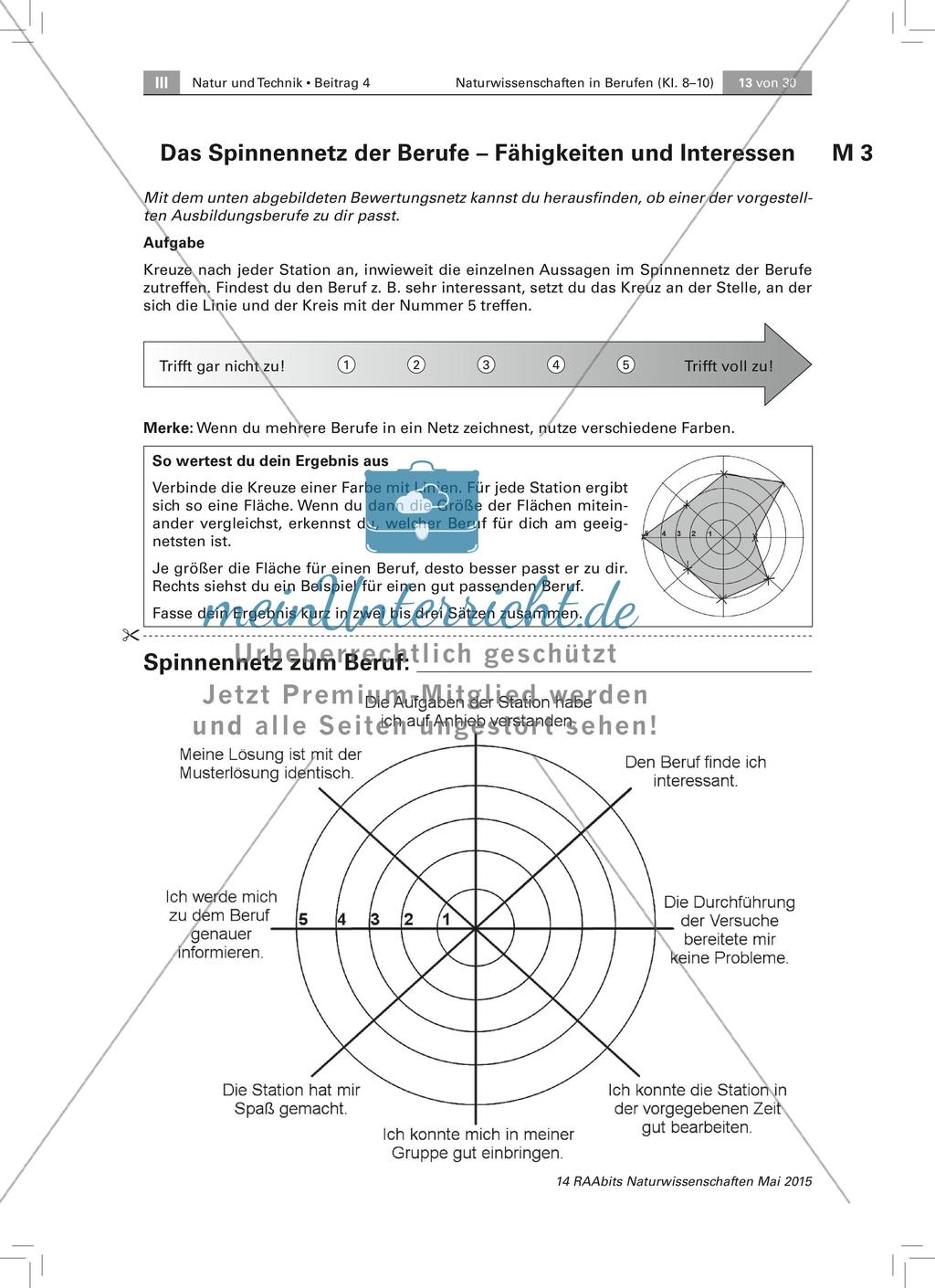 Nutzen von Biologie, Physik und Chemie in der Schule Preview 4
