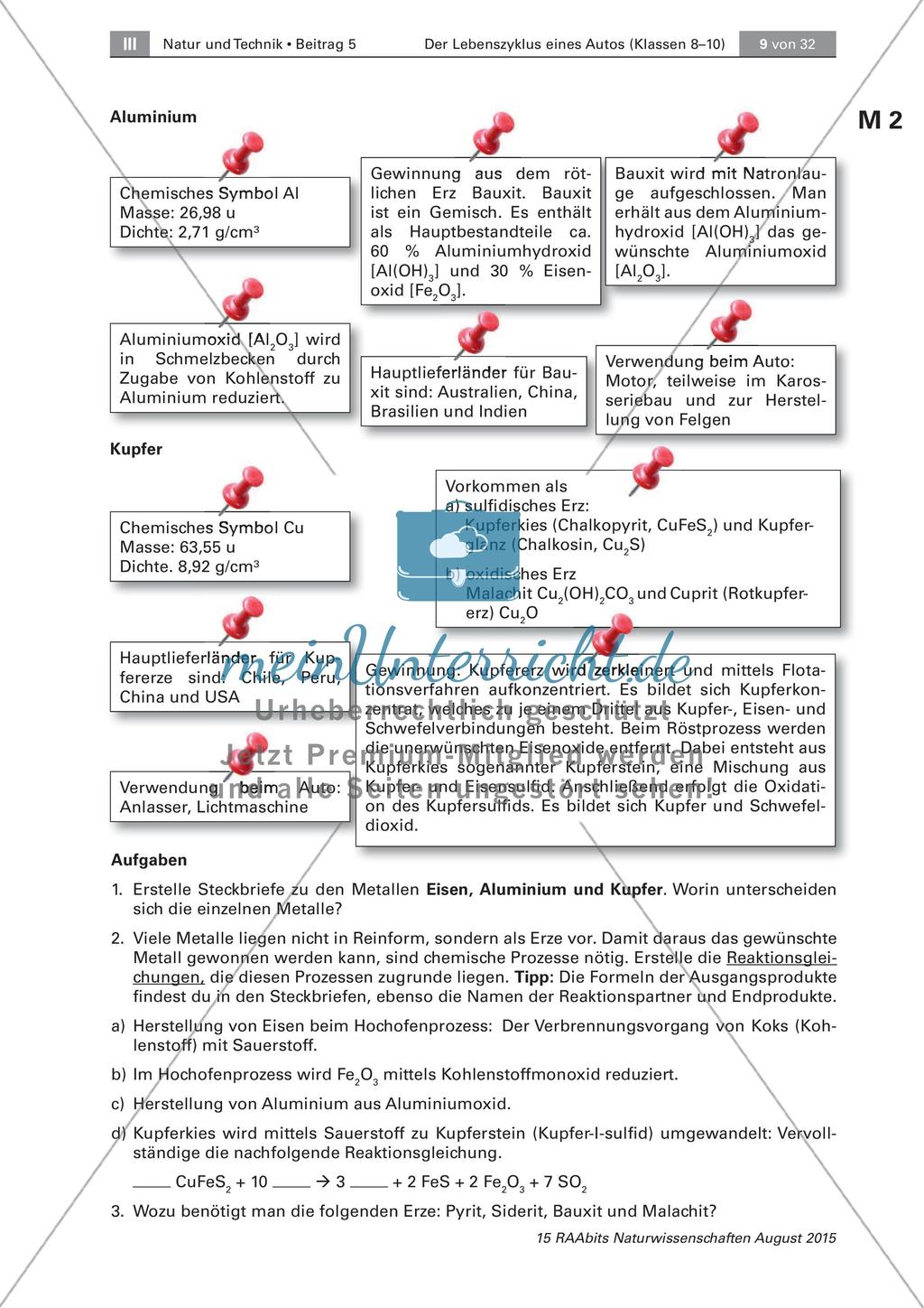 Rohstoffe im Auto Preview 3