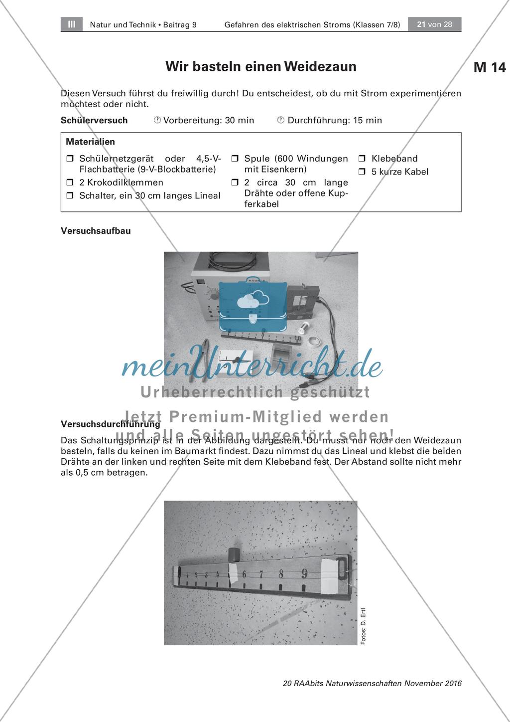 Die Gefahren des elektrischen Stroms Preview 14