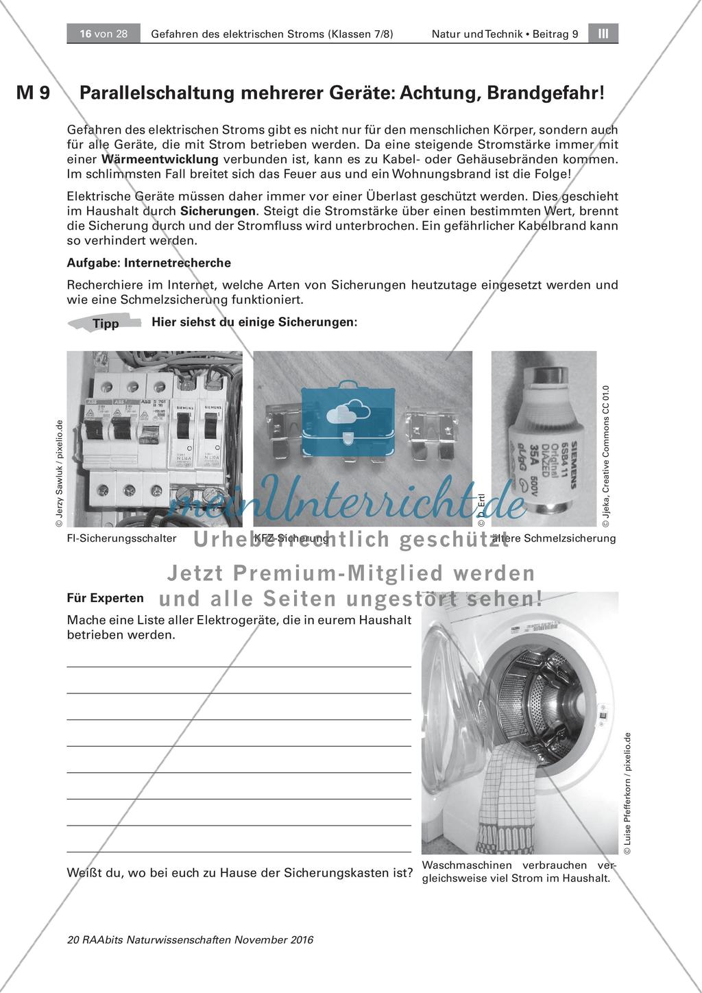 Die Gefahren des elektrischen Stroms Preview 9