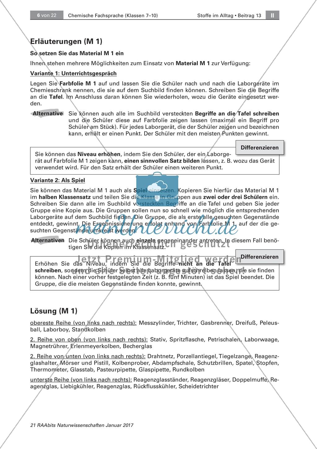 Chemische Fachsprache – Kartenspiel Preview 2