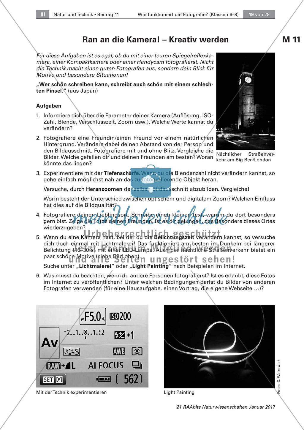 Die Lochkamera: Funktion der Fotografie Preview 13