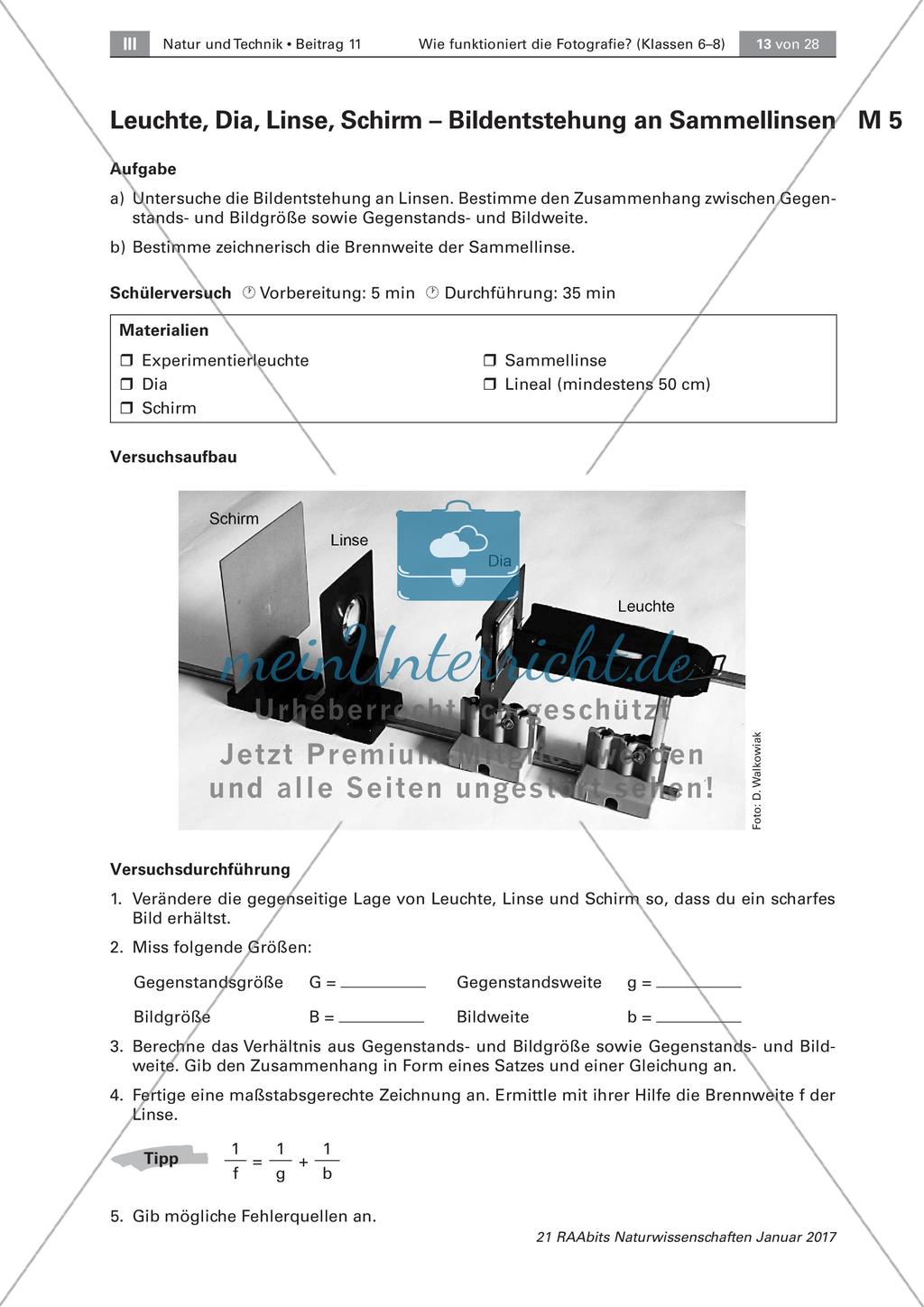 Die Lochkamera: Funktion der Fotografie Preview 7