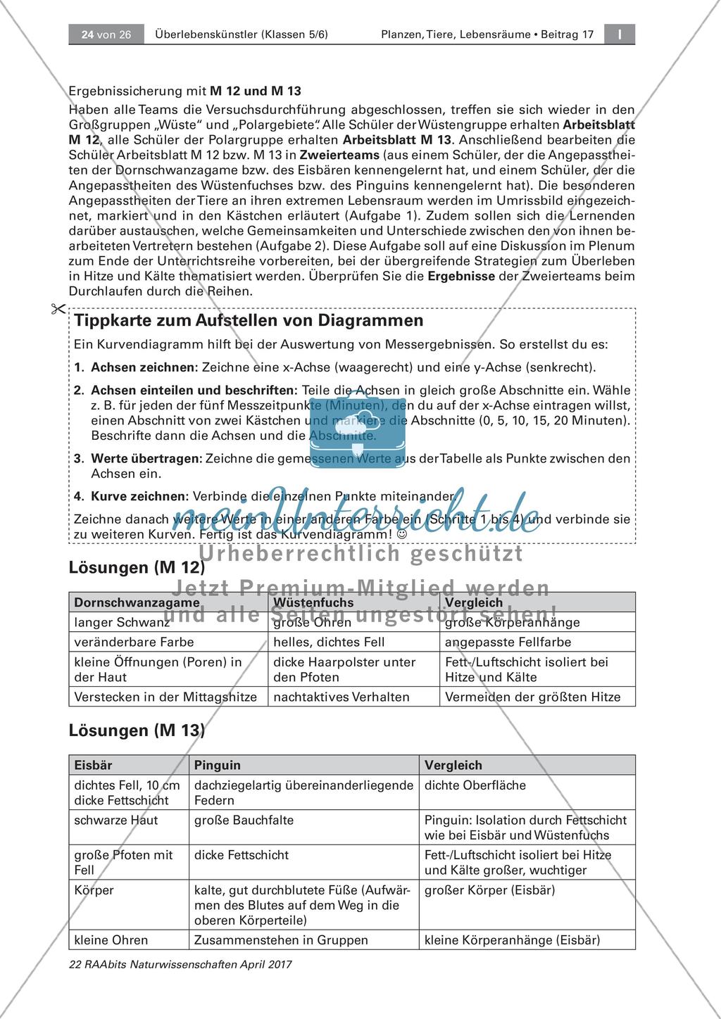 Überlebenskünstler in Extremräumen - Angepasstheiten untersuchen Preview 14