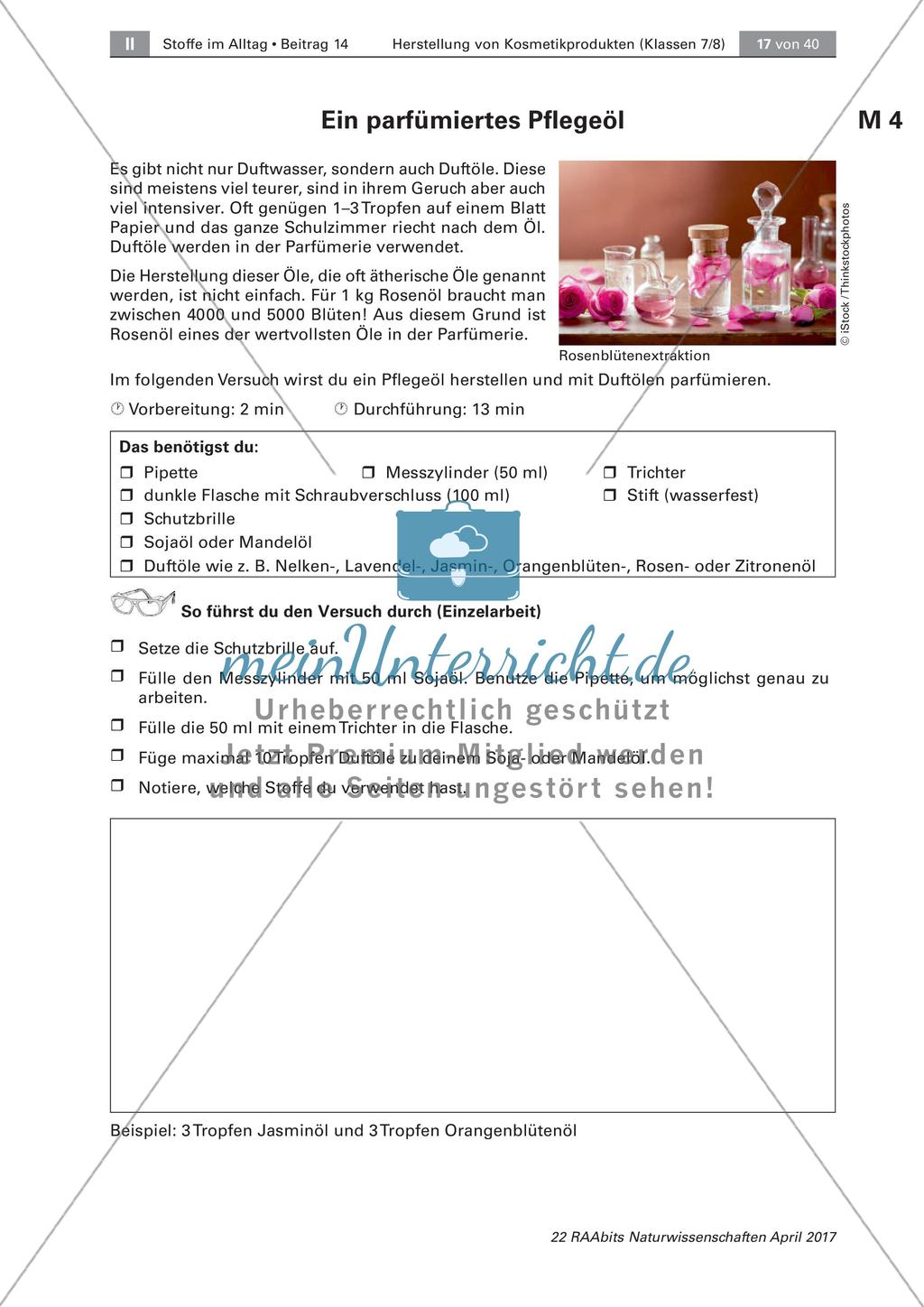 Der Schminkkoffer der alten Ägypter: Kosmetikprodukte herstellen Preview 7
