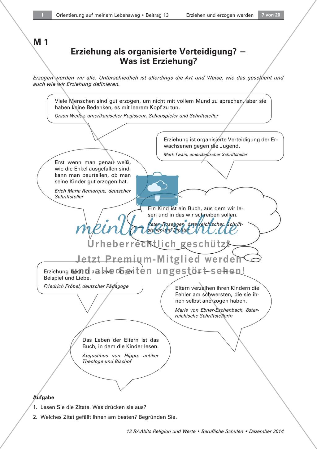 Erziehungsziele und -stile Preview 1