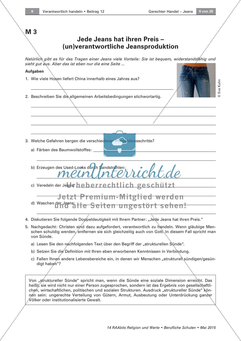 Jeansproduktion - Hauptsache cool und billig! Preview 3