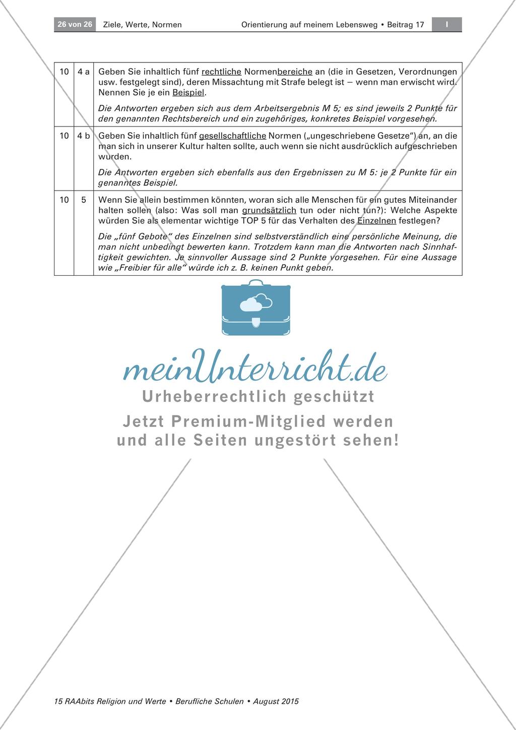 Bergpredigt und Reflexion (Test) Preview 5