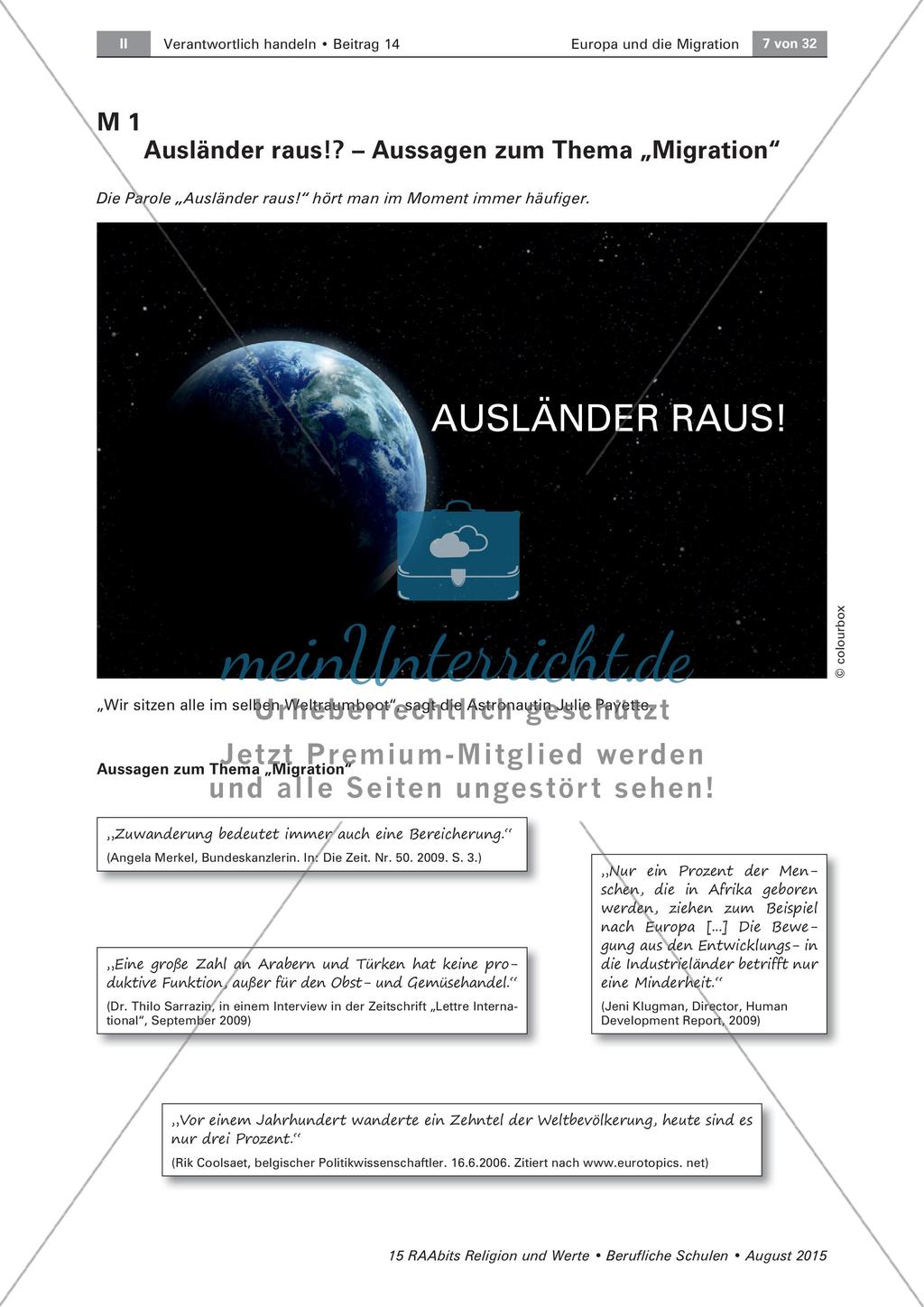 Definition der Migration Preview 1