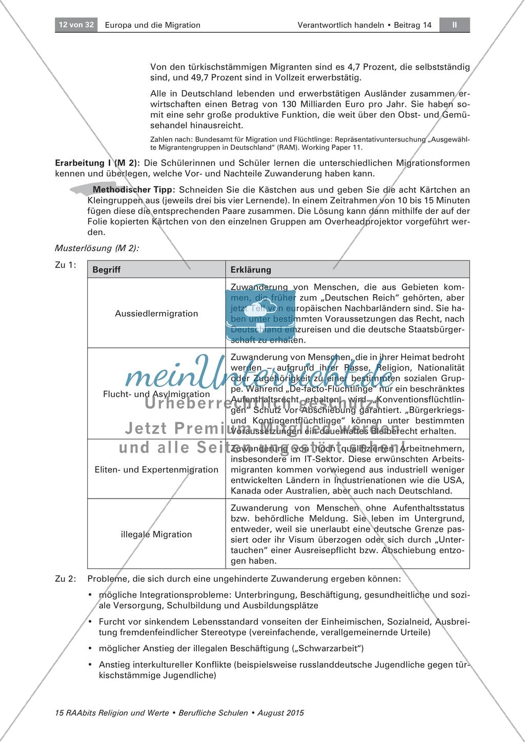 Definition der Migration Preview 6