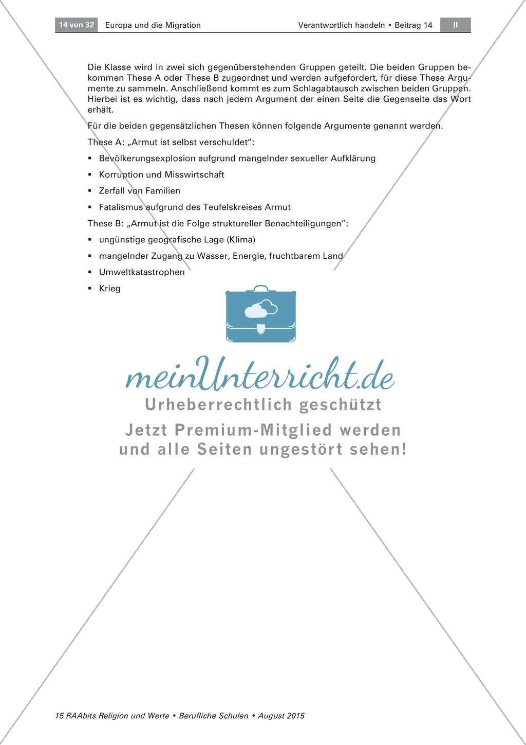 Definition der Migration Preview 8