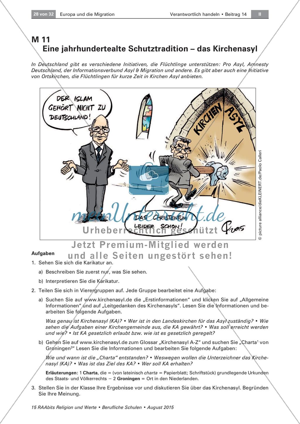 Das Kirchenasyl Preview 1