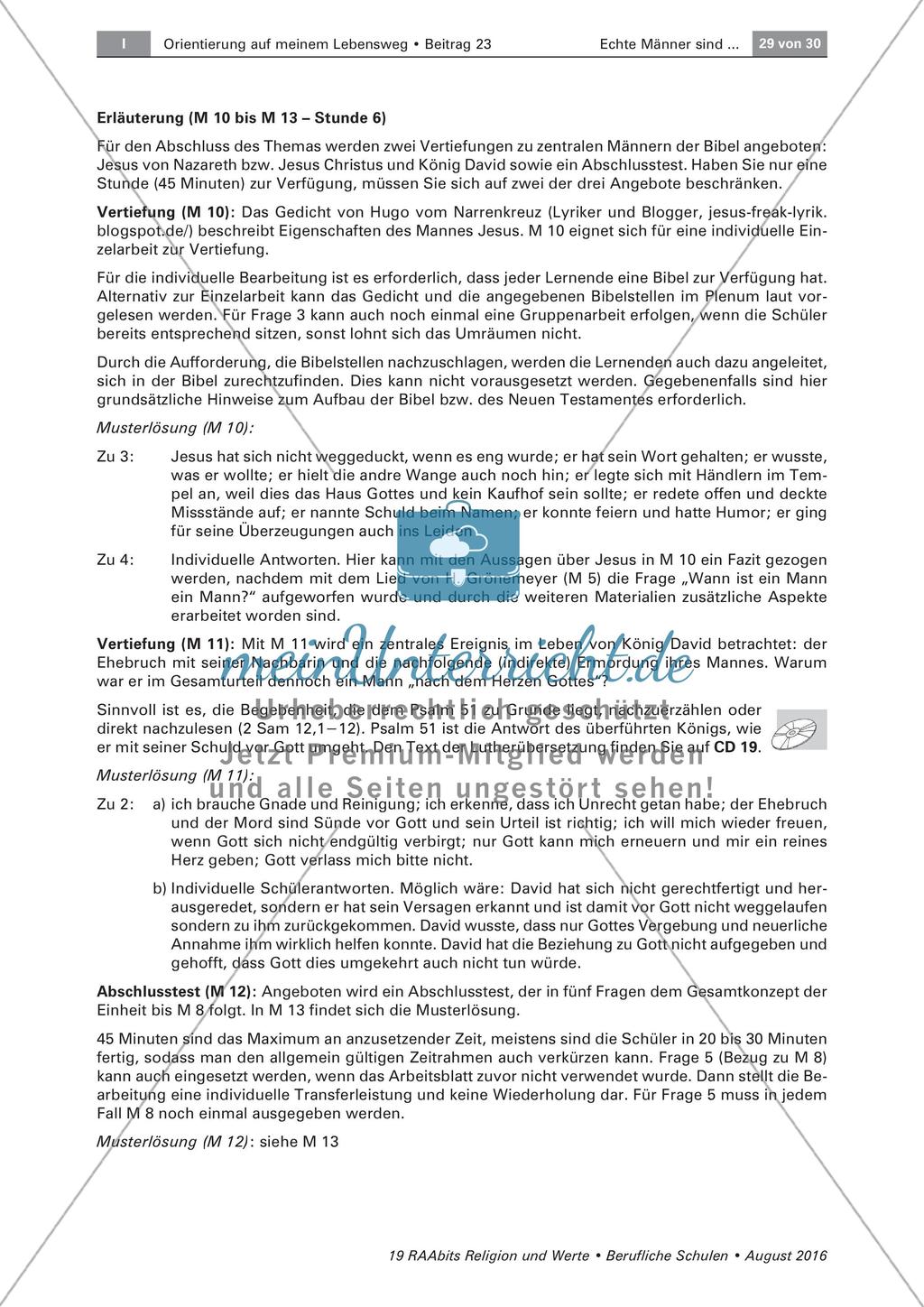 Der Prototyp Mann in der Bibel Preview 14