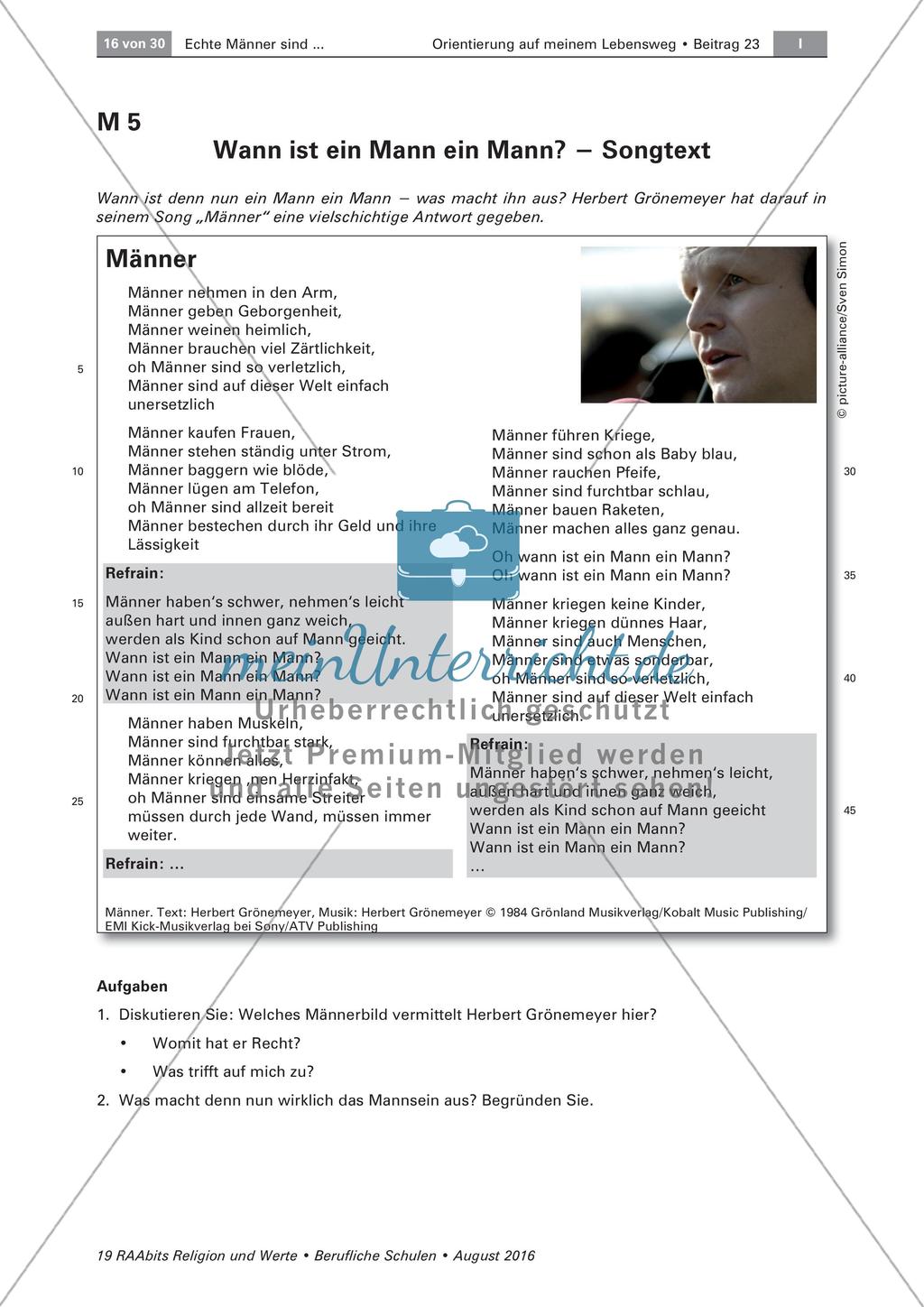 Der Prototyp Mann in der Bibel Preview 1