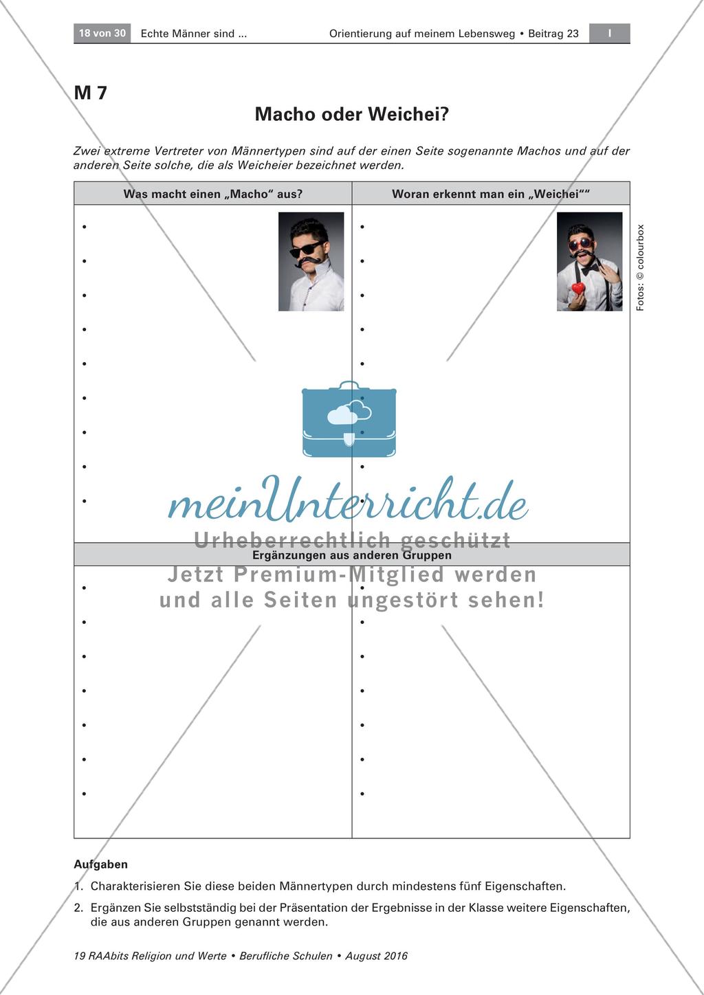 Der Prototyp Mann in der Bibel Preview 3