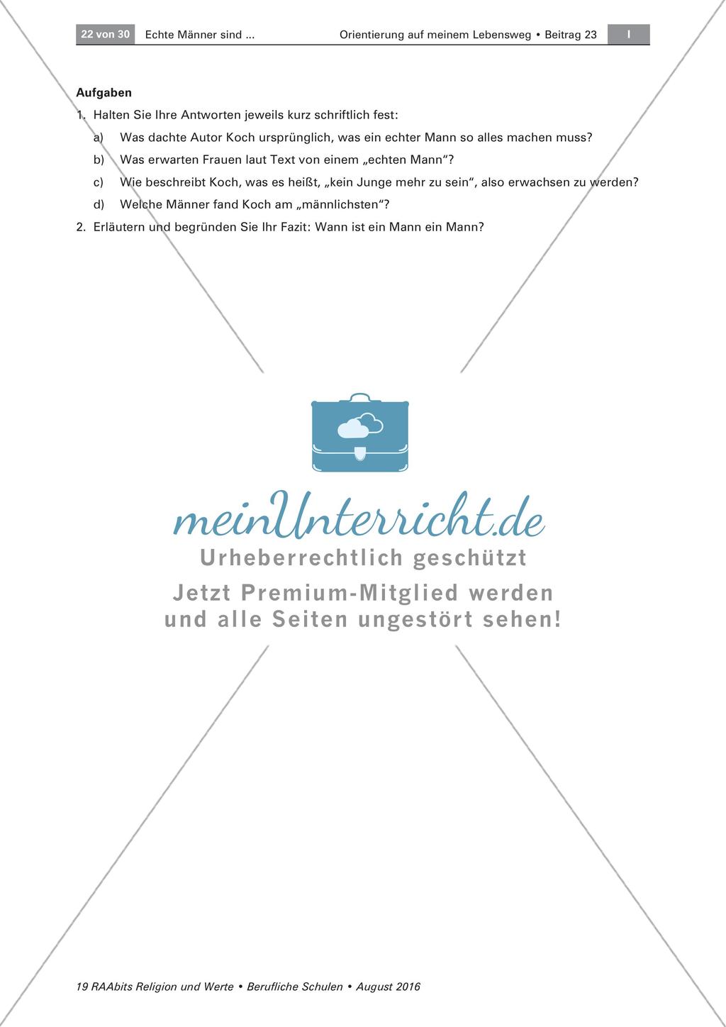 Der Prototyp Mann in der Bibel Preview 7