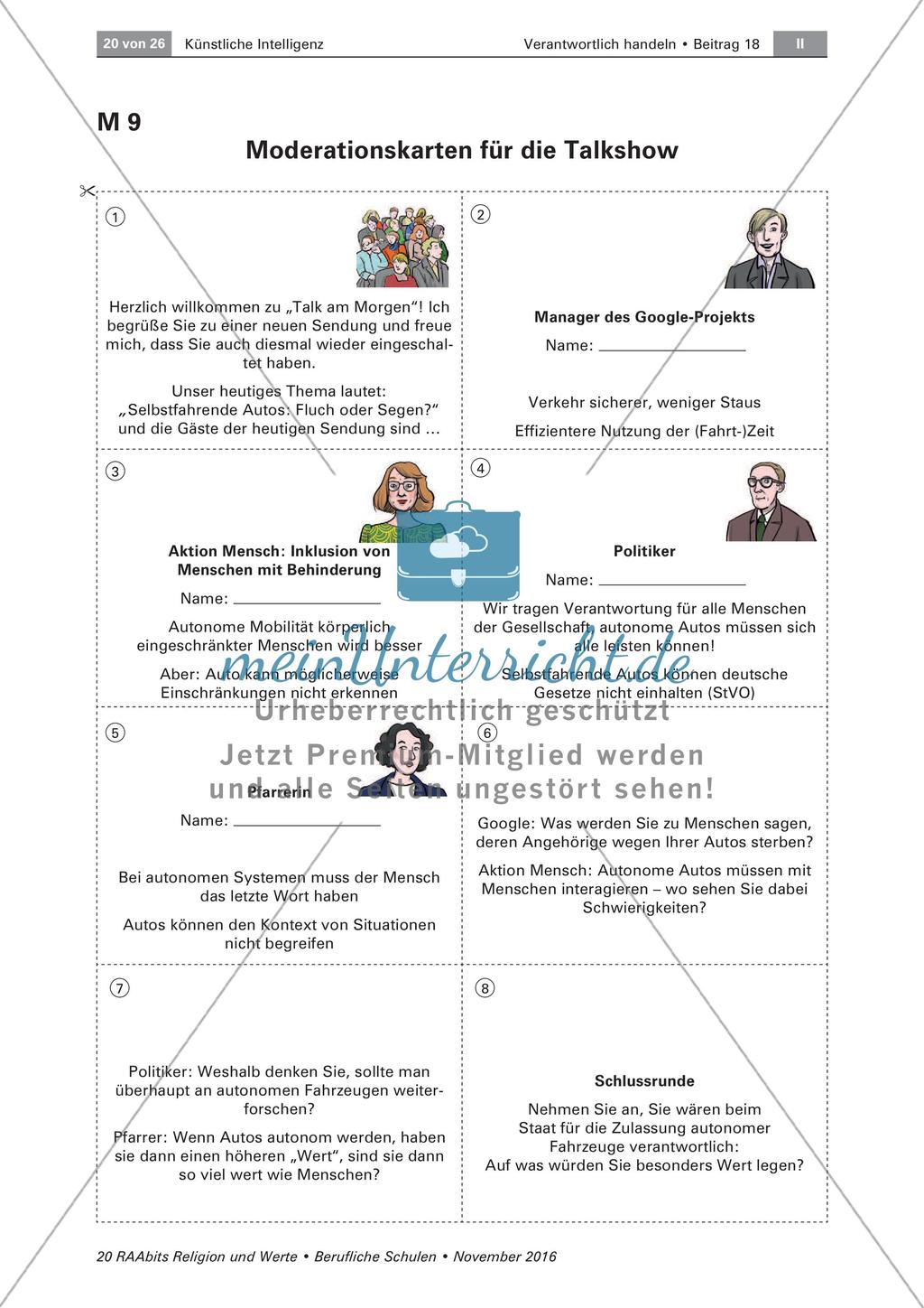 Pro und Kontra zu Autonomisierung Preview 3