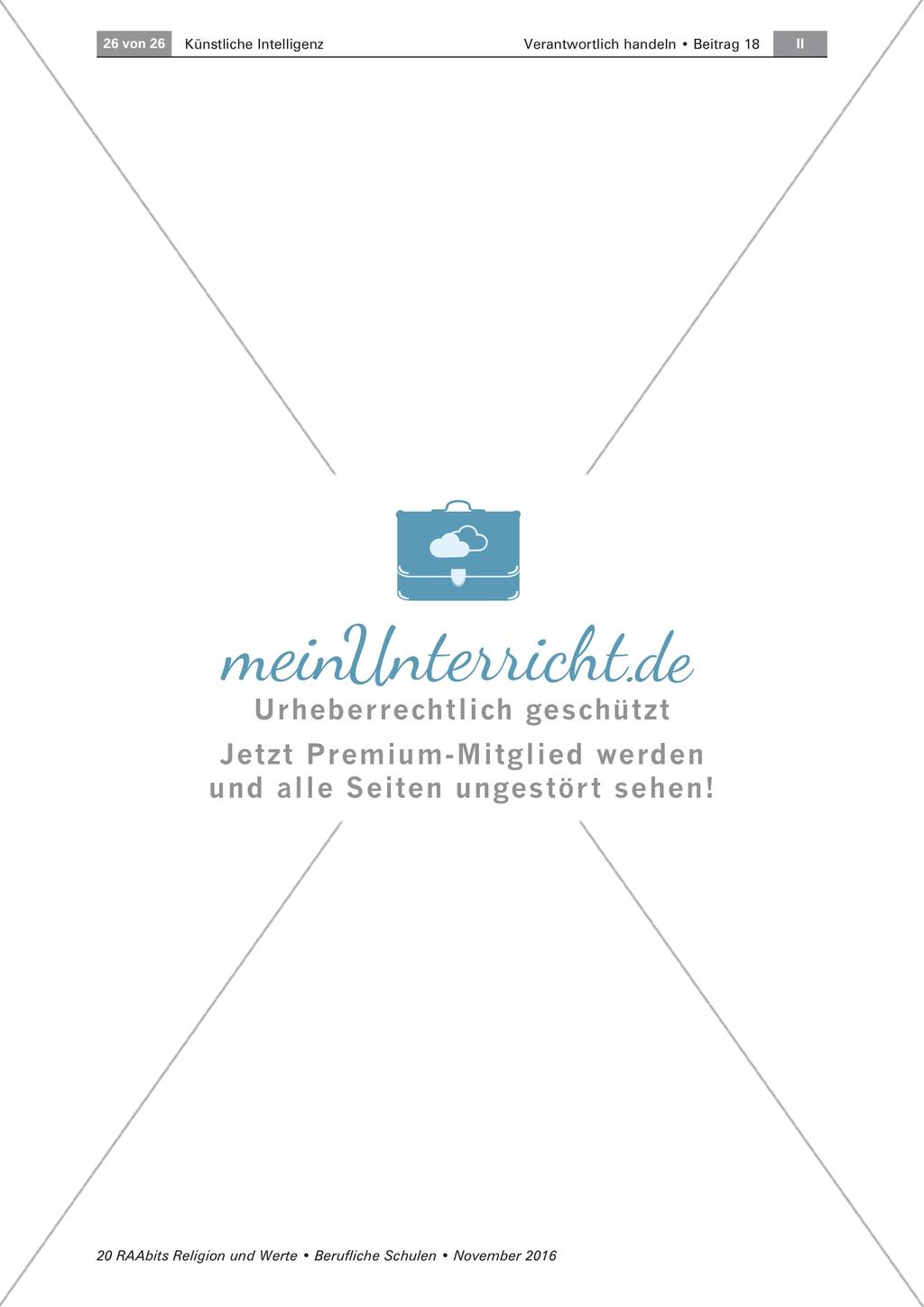 Ethik künstlicher Intelligenz - LEK Preview 3