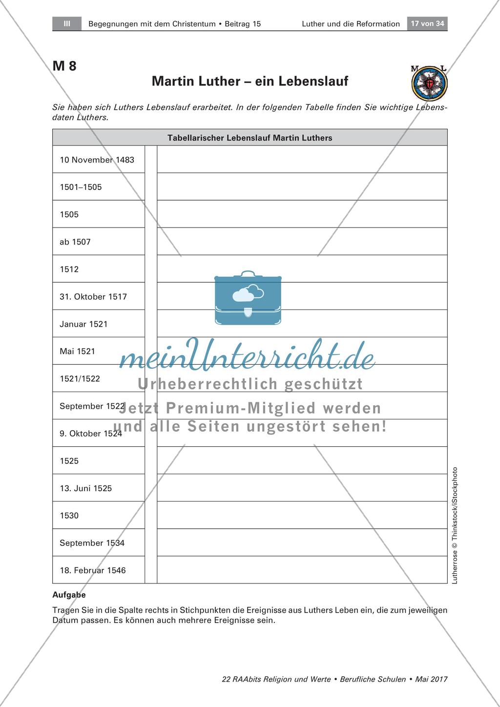 Martin Luther - vom Lateinschüler zum Kirchenvater Preview 4