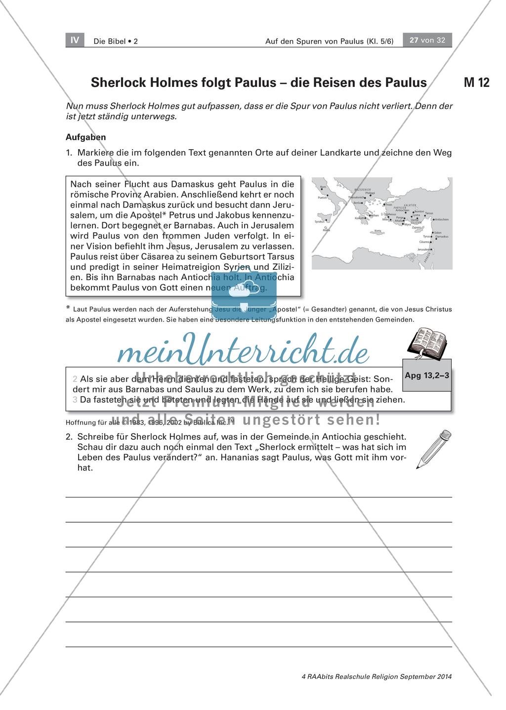 Der Missionar Paulus Preview 1