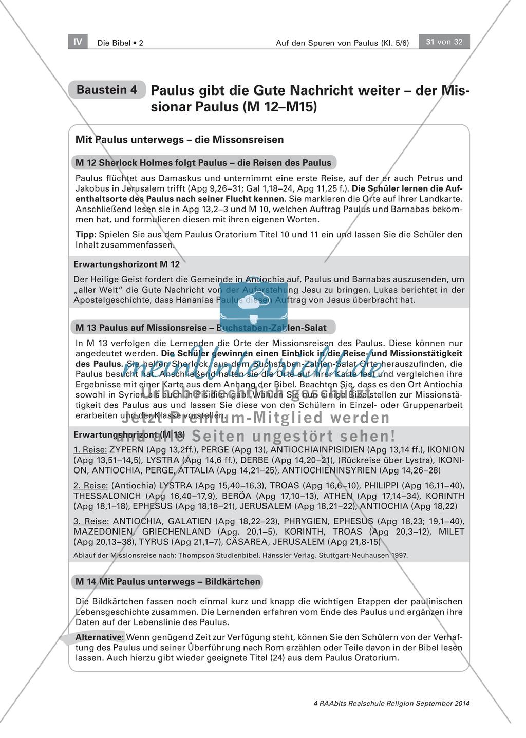 Der Missionar Paulus Preview 5