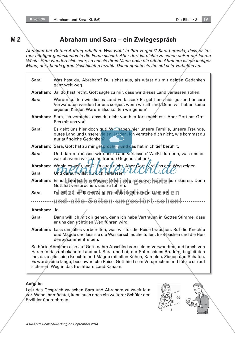 Gottes Auftrag an Abraham Preview 2