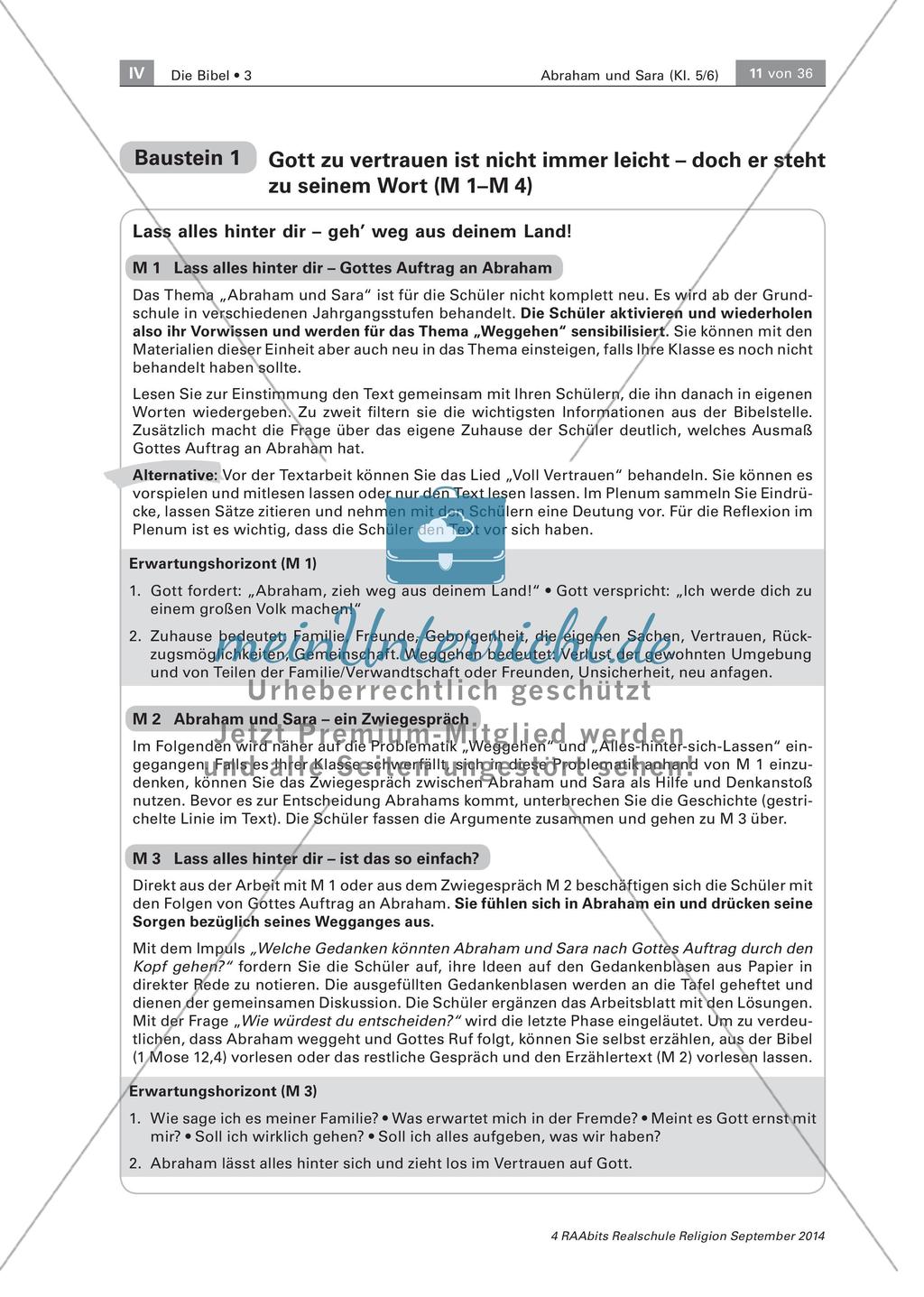 Gottes Auftrag an Abraham Preview 5