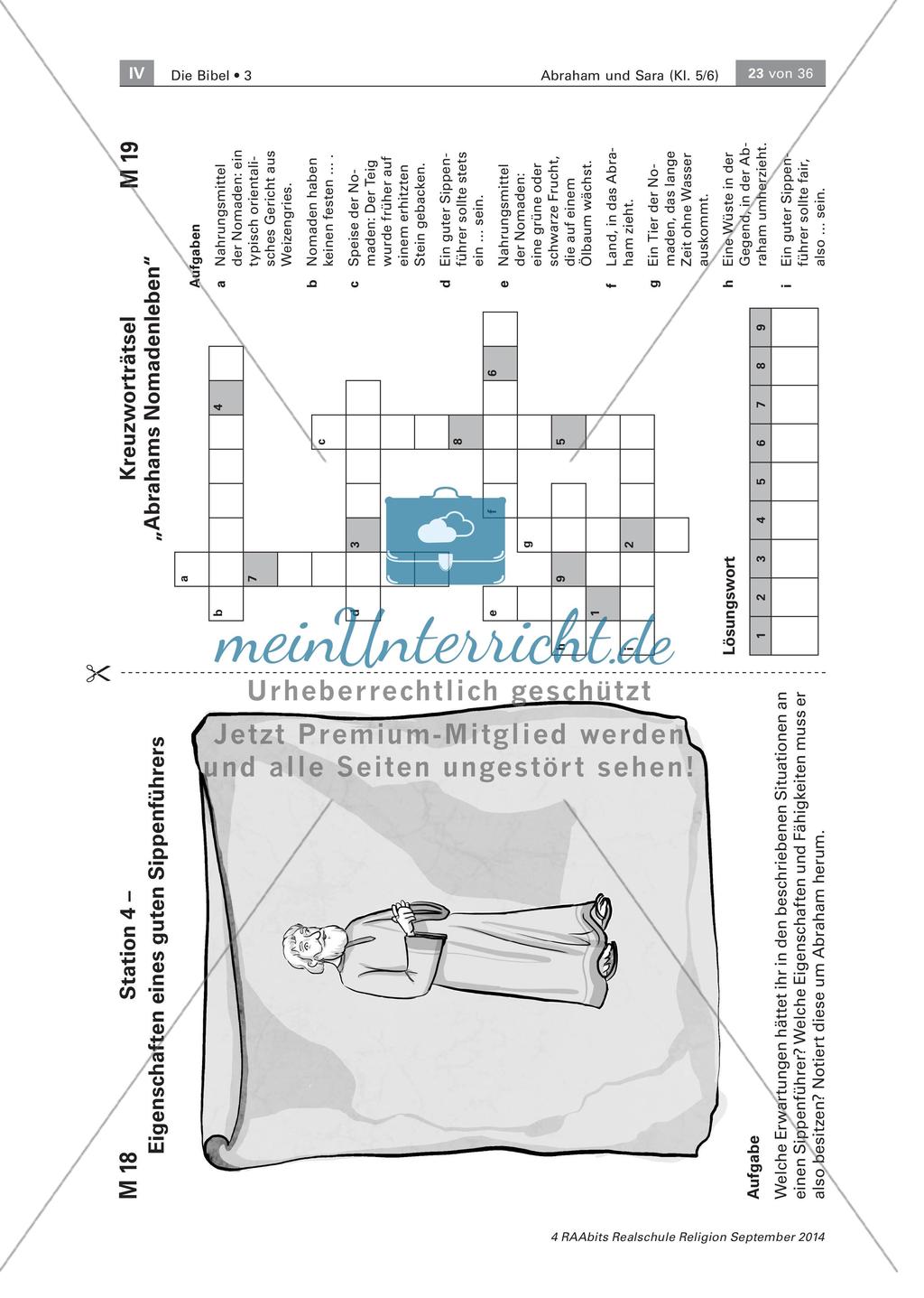 Lernzirkel - Abrahams Nomadenleben Preview 11
