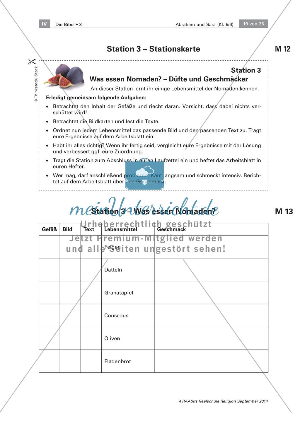 Lernzirkel - Abrahams Nomadenleben Preview 7
