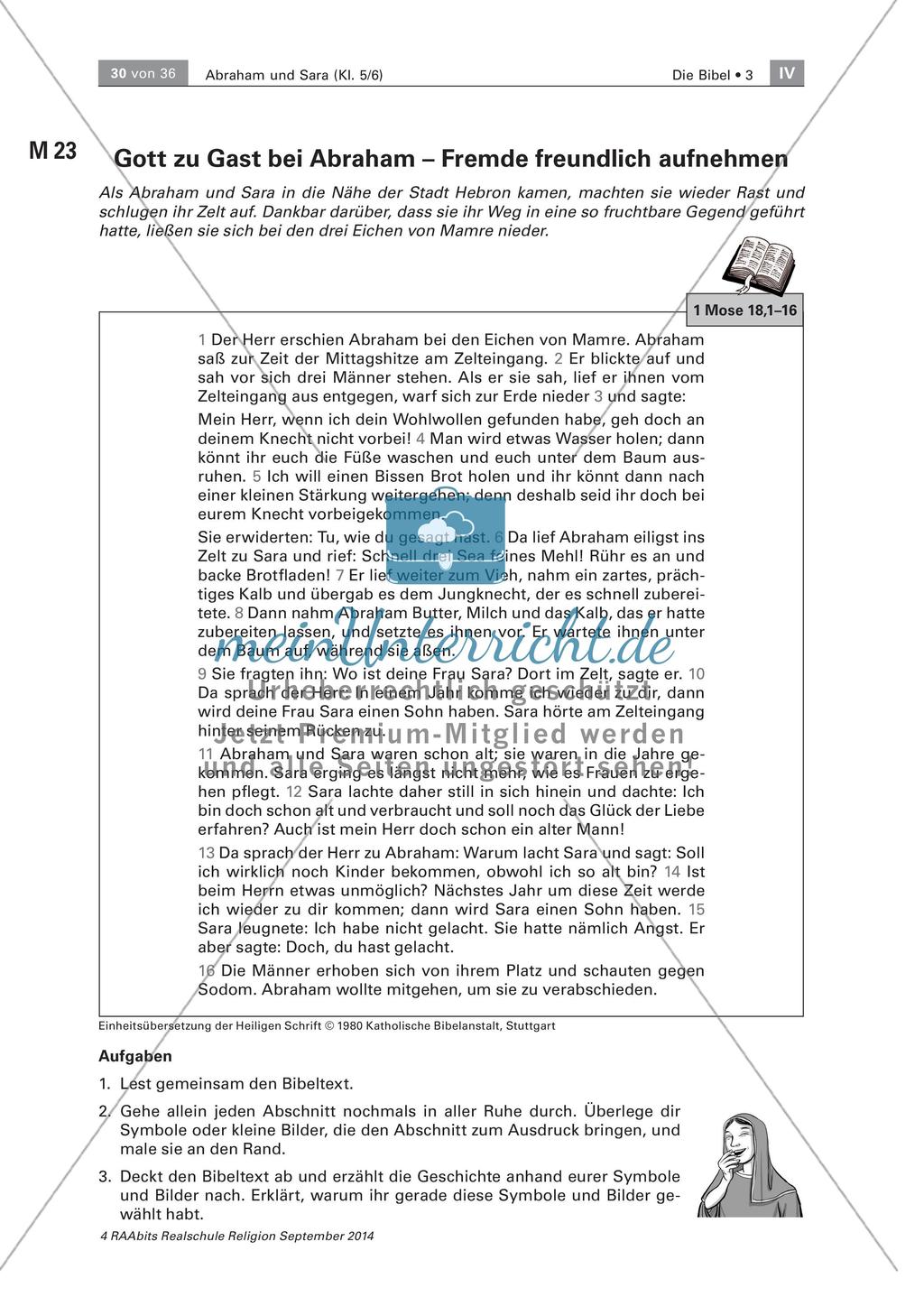 Zweifel von Abraham und Sara Preview 3