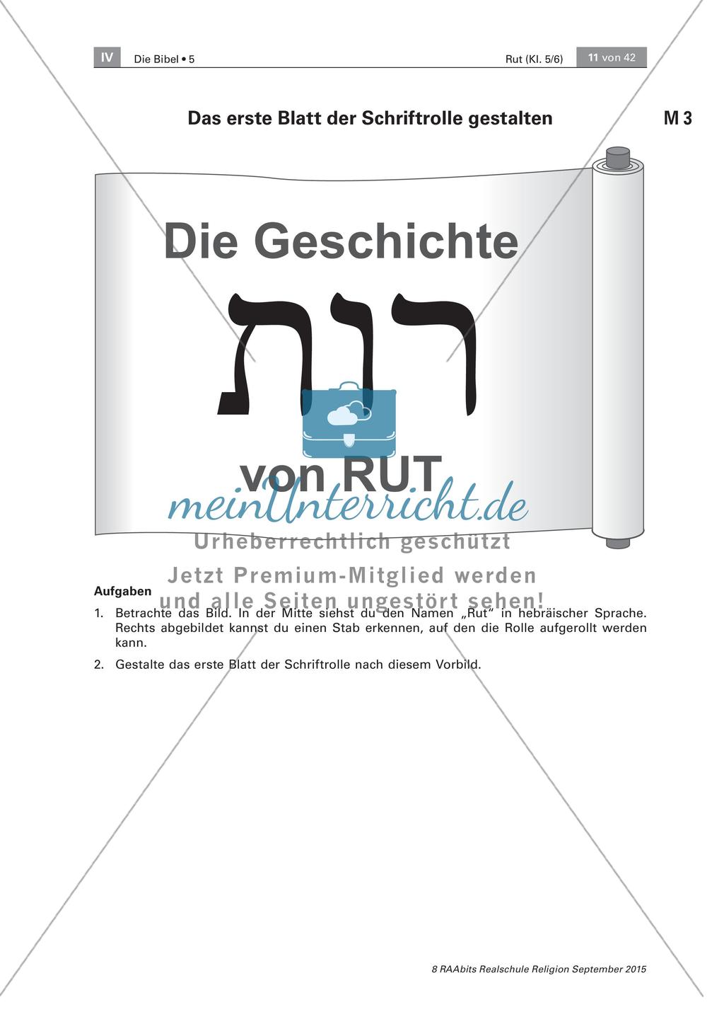 Die Überlieferung von Ruts Geschichte Preview 2